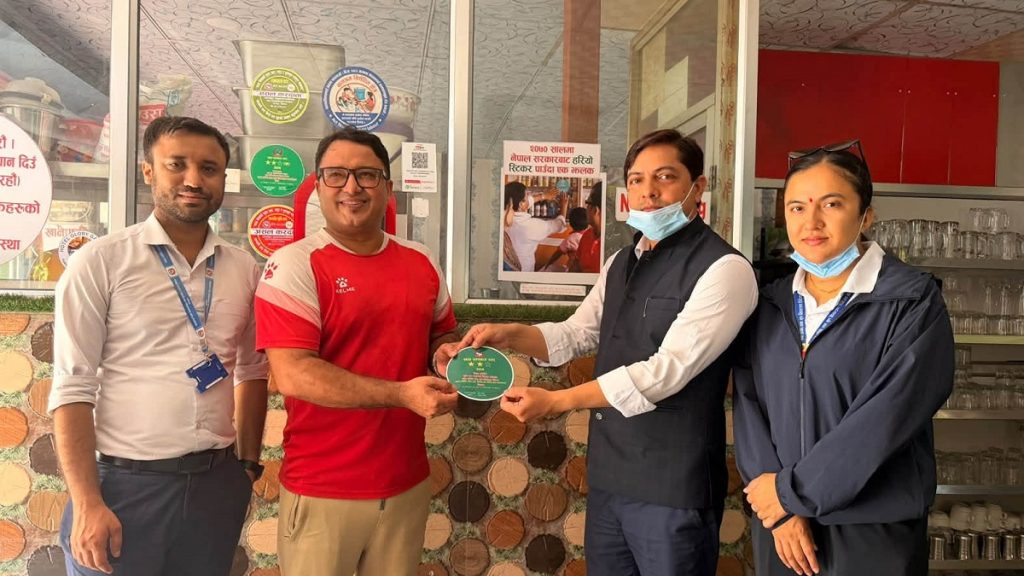 Dhading highway food hygiene assessment gives yellow grades to 14 of 17 establishments