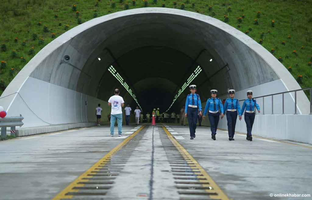 Nagdhunga Tunnel toll collection starts November 1 with direction based rates