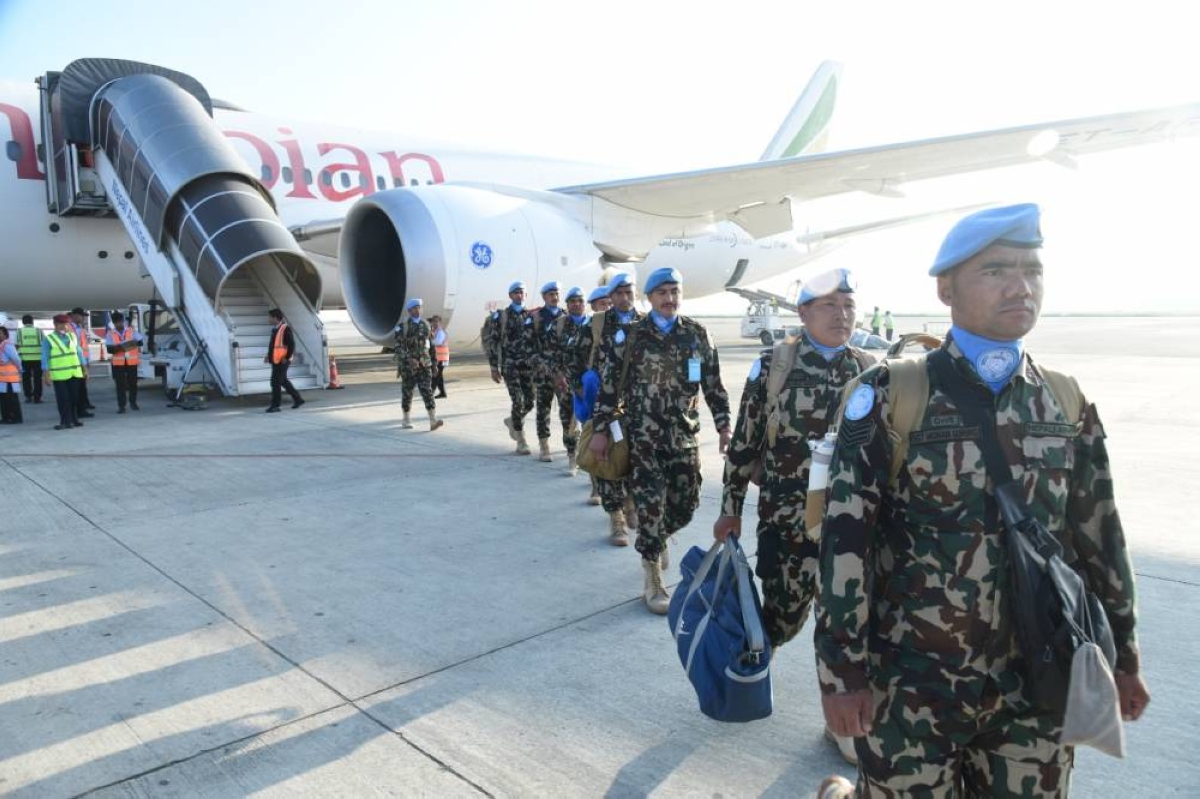 Nepal Army rotates 407 peacekeepers in South Sudan mission